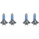 Grundig Voltage Automotive H7 Koplamp Gloeilamp Blue Eagle Helderder Upgrade voor Grootlicht Dimlicht Driving Mistlamp (paar)- H7 autolampen - H7 - 12V 55W - 4 Stuk | Blauw