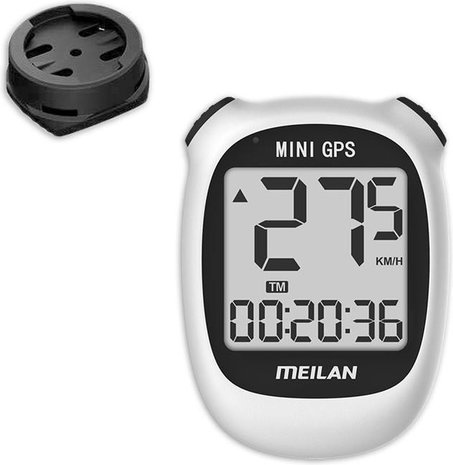 Meilan Cycle computer IPX6 - USB rechargeable - Cycle computer 1.6 inch mono LCD Meilan Cycle computer IPX6 - USB rechargeable - Cycle computer 1.6 inch mono LCD
