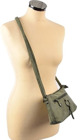 Enrico Benetti Enrico Benetti Wrap Shoulder Bag - Olive