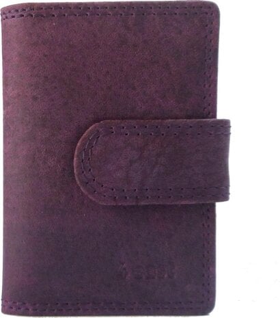 4 East Credit card holder Purple Wallet - wallet ladies - wallet men - wallet cards - Wallet credit card - Wallet with credit card holder - credit card wallet - Leather wallet - Purple- RFID Protected Anti skim - 4E-106 4 East Credit card holder Purple Wallet - wallet ladies - wallet men - wallet cards - Wallet credit card - Wallet with credit card holder - credit card wallet - Leather wallet - Purple- RFID Protected Anti skim - 4E-106