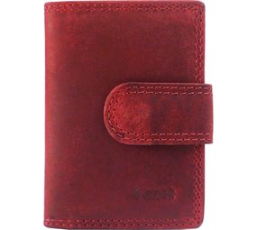 4 East Credit card holder Red Wallet - wallet ladies - wallet men - wallet cards - Wallet credit card - Wallet with credit card holder - credit card wallet - Leather wallet - Red - RFID Protected Anti skim - 4E-106 4 East Credit card holder Red Wallet - wallet ladies - wallet men - wallet cards - Wallet credit card - Wallet with credit card holder - credit card wallet - Leather wallet - Red - RFID Protected Anti skim - 4E-106