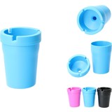 Merkloos Premium Blue Smoke-Free Ashtray with Lid for Car - Blue | Extinguishes Cigarette in Seconds | Close the Smoke | Break-resistant plastic Merkloos Premium Blue Smoke-Free Ashtray with Lid for Car - Blue | Extinguishes Cigarette in Seconds | Close the Smoke | Break-resistant plastic