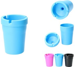 Merkloos Premium Blue Smoke-Free Ashtray with Lid for Car - Blue | Extinguishes Cigarette in Seconds | Close the Smoke | Break-resistant plastic Merkloos Premium Blue Smoke-Free Ashtray with Lid for Car - Blue | Extinguishes Cigarette in Seconds | Close the Smoke | Break-resistant plastic