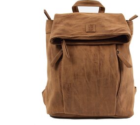 Bicky Bernard  Bicky Bernard Rugzak 8 Litre - Schoudertas - Crossbodytas - tassen - tassen dames - tassen kopen - tassen hengsel - tassen Camel - Cognac - Dames tas - handtas - handtassen - handtas dames - handtassen dames - handtas Camel - Cognac