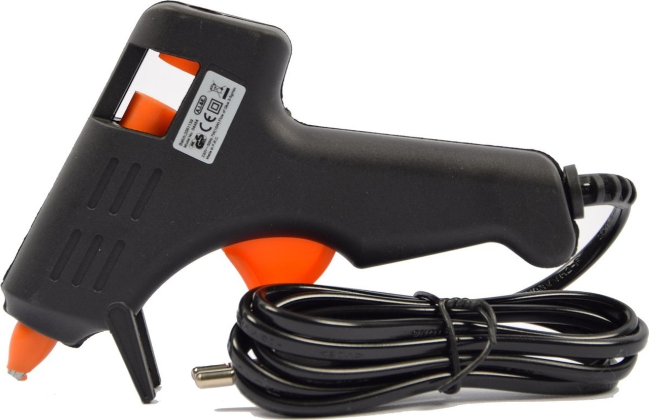 Merkloos Lijmpistool 10 watt - lijmpistool 7x100mm - Lijmpistool + 2 Lijmsticks Merkloos Lijmpistool 10 watt - lijmpistool 7x100mm - Lijmpistool + 2 Lijmsticks