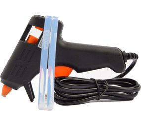 Merkloos Glue gun 10 watt - glue gun 7x100mm - Glue gun + 2 Glue sticks Merkloos Glue gun 10 watt - glue gun 7x100mm - Glue gun + 2 Glue sticks