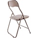 Discountershop 6x Folding chair with a seat height of 43 cm Folding chair velvet seat and back upholstered - chair - table chair - table chair - folding chair - Velvet folding chair - Luxury folding chair - With cushions - Chairs - Folding chairs - Chair - Premium chair