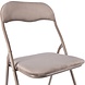 Discountershop 6x Folding chair with a seat height of 43 cm Folding chair velvet seat and back upholstered - chair - table chair - table chair - folding chair - Velvet folding chair - Luxury folding chair - With cushions - Chairs - Folding chairs - Chair - Premium chair