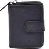 4 East Wallet - Wallet ladies - Wallet men - Wallet cards - RFID Protected Anti skim - 4East - 4E-209 - Black
