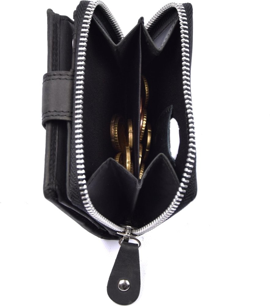 4 East Wallet - Wallet ladies - Wallet men - Wallet cards - RFID Protected Anti skim - 4East - 4E-209 - Black