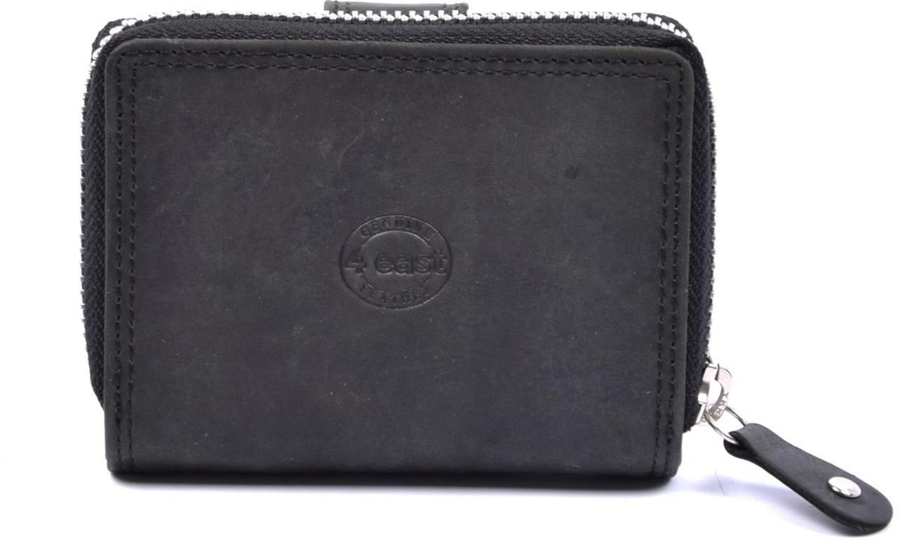 4 East Wallet - Wallet ladies - Wallet men - Wallet cards - RFID Protected Anti skim - 4East - 4E-209 - Black