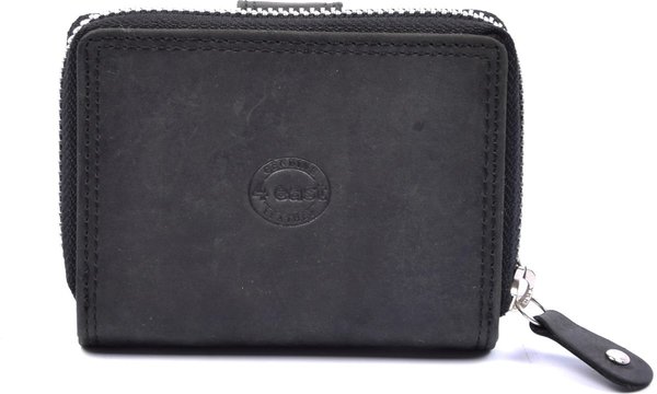 4 East Wallet - Wallet ladies - Wallet men - Wallet cards - RFID Protected Anti skim - 4East - 4E-209 - Black