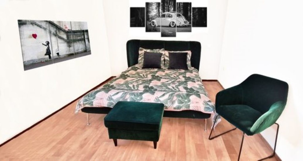 Discountershop Wild Plants - Dekbedovertrekset - Tweepersoons - 200x200/220 + 2 kussenslopen 60x70 - Groen - Katoen Discountershop Wild Plants - Dekbedovertrekset - Tweepersoons - 200x200/220 + 2 kussenslopen 60x70 - Groen - Katoen