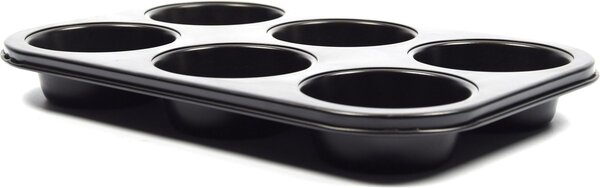 Merkloos Muffin tin 6 Muffins Large with non-stick coating | Baking mold Muffin| Merkloos Muffin tin 6 Muffins Large with non-stick coating | Baking mold Muffin|