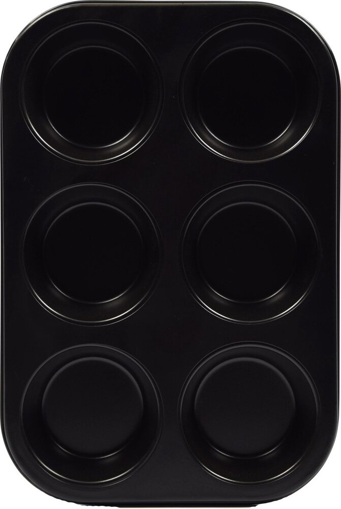 Merkloos Muffin tin 6 Muffins Large with non-stick coating | Baking mold Muffin| Merkloos Muffin tin 6 Muffins Large with non-stick coating | Baking mold Muffin|