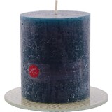 Discountershop Kaars rustieke kaars Inclusief| Stompkaars 8 x 6.8 cm| Navy - 30 branduren Discountershop Kaars rustieke kaars Inclusief| Stompkaars 8 x 6.8 cm| Navy - 30 branduren