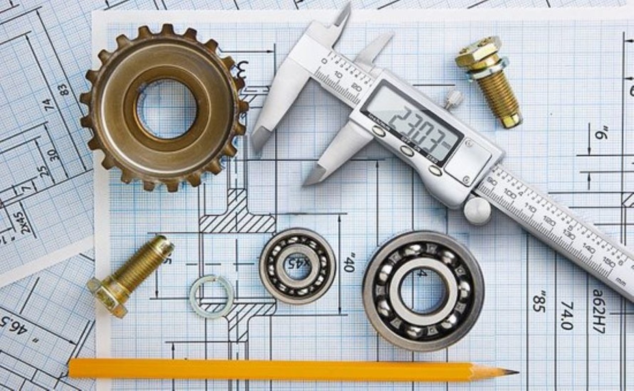 Discountershop Professional Digital Caliper with handy storage case - Incl. extra batteries - stainless steel - 150mm measuring range