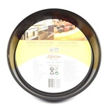 Merkloos Baking pan Round 24 X 3.4 Cm Steel Black Merkloos Baking pan Round 24 X 3.4 Cm Steel Black