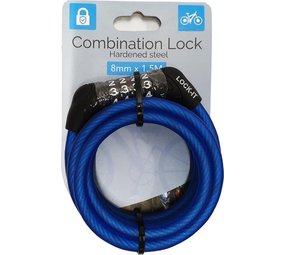 Merkloos Fietsslot Combinatie - combinatie fietsslot - fietsslot met code