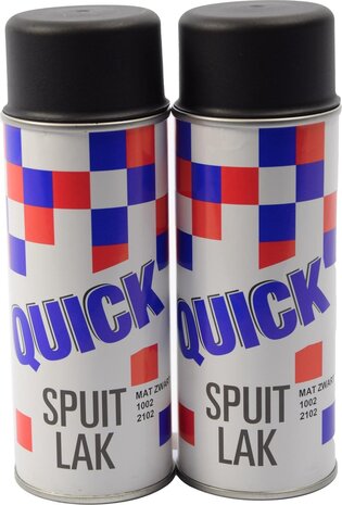 Merkloos 2 stuks Hittebestendig Spuitverf | Spuitlak | Spuitbus | Mat Zwart| | 400ml Merkloos 2 stuks Hittebestendig Spuitverf | Spuitlak | Spuitbus | Mat Zwart| | 400ml