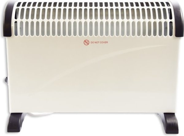 Discountershop Discountershop Elektrische Convector Kachel - 750 /1250 / 2000 Watt - Verstelbare Thermostaat - Wit Discountershop Discountershop Elektrische Convector Kachel - 750 /1250 / 2000 Watt - Verstelbare Thermostaat - Wit