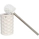 Merkloos 2x stuks wc/toiletborstels inclusief houders wit 34 cm van keramiek/RVS? - Toilet/badkameraccessoires wc-borstel - Porselein Merkloos 2x stuks wc/toiletborstels inclusief houders wit 34 cm van keramiek/RVS? - Toilet/badkameraccessoires wc-borstel - Porselein