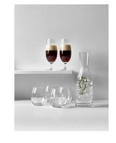 Merkloos 6x waterglazen 390 ML- Sapglazenwaterglazen 390 ml Merkloos 6x waterglazen 390 ML- Sapglazenwaterglazen 390 ml