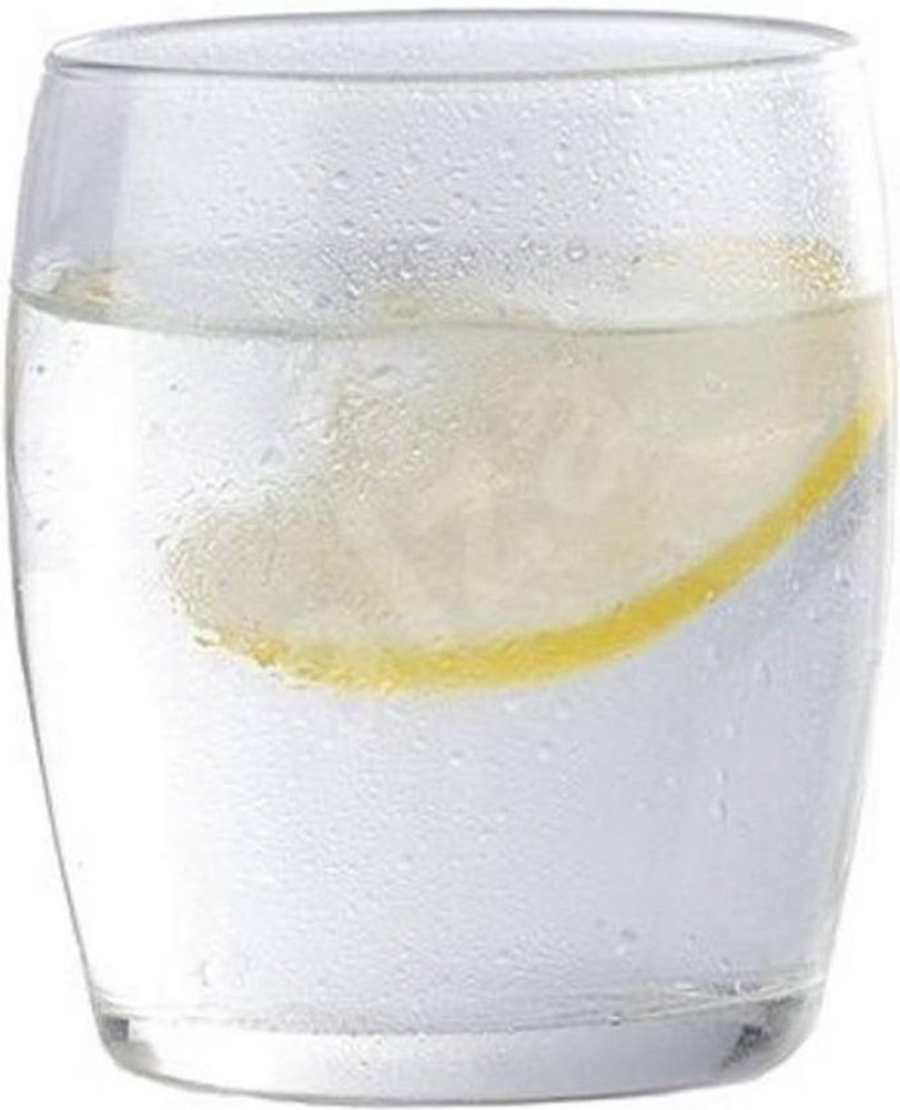 Merkloos 6x water glasses 390 ML - Juice glass water glasses 390 ml