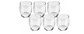 6x waterglazen 390 ML- Sapglazenwaterglazen 390 ml 6x waterglazen 390 ML- Sapglazenwaterglazen 390 ml