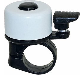 Merkloos Bicycle bell mini ATB/ Race - white Merkloos Bicycle bell mini ATB/ Race - white