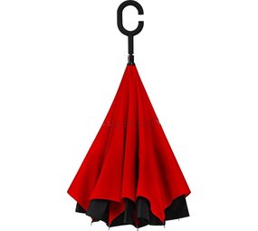 Merkloos Umbrella - Inside Out Umbrella - Windproof - Ø 107 cm - Red