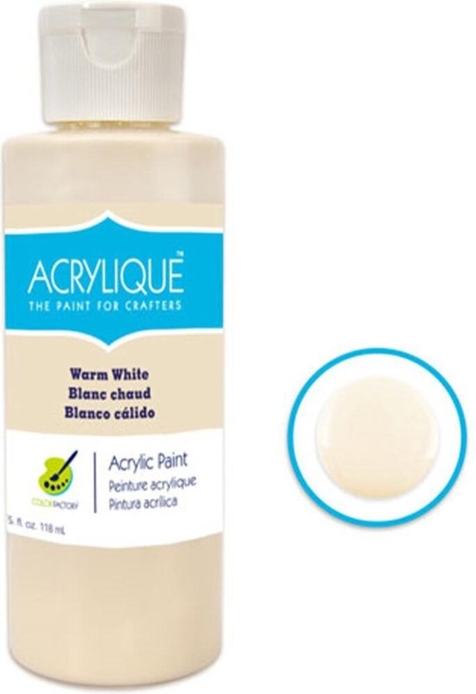 Merkloos Acrylverf waterbasis Warm white " warm wit " 118ml - Sneldrogend waterbasis Permanent Merkloos Acrylverf waterbasis Warm white " warm wit " 118ml - Sneldrogend waterbasis Permanent