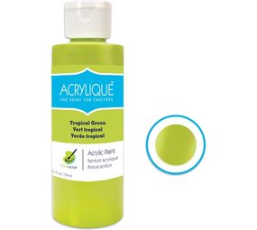 Merkloos Acrylverf waterbasis Tropical Green " Tropisch Groen " 118ml - Sneldrogend waterbasis Permanent Merkloos Acrylverf waterbasis Tropical Green " Tropisch Groen " 118ml - Sneldrogend waterbasis Permanent