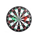 Delaram Dartbord - 40,5 cm - tweezijdig - met 6 darts Delaram Dartbord - 40,5 cm - tweezijdig - met 6 darts