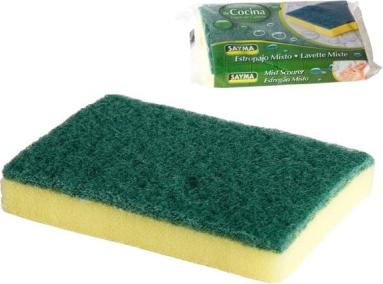 Merkloos 3x Schoonmaakspons | Zachte Schuurspons | Sponsje | Sponzen | Afwas spons | Keukenartikelen Merkloos 3x Schoonmaakspons | Zachte Schuurspons | Sponsje | Sponzen | Afwas spons | Keukenartikelen