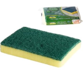 Merkloos 3x Schoonmaakspons | Zachte Schuurspons | Sponsje | Sponzen | Afwas spons | Keukenartikelen Merkloos 3x Schoonmaakspons | Zachte Schuurspons | Sponsje | Sponzen | Afwas spons | Keukenartikelen