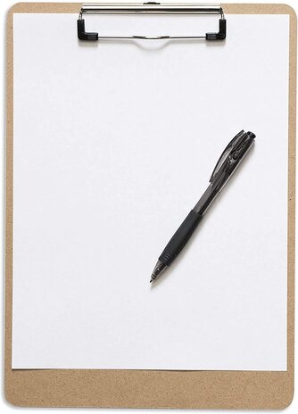 Discountershop 4x Klemborden - Klemborden B4 - Klemborden hout B4 39 x 28 x 0.3 cm Discountershop 4x Klemborden - Klemborden B4 - Klemborden hout B4 39 x 28 x 0.3 cm