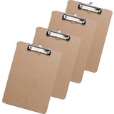 Discountershop 4x Klemborden - Klemborden B4 - Klemborden hout B4 39 x 28 x 0.3 cm