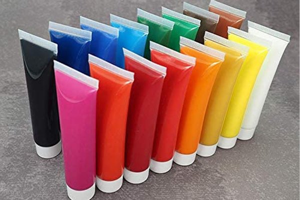 Merkloos Set of 18 tubes of high quality acrylic paint - painting colors for artists, advanced, beginners - high color brilliance Merkloos Set of 18 tubes of high quality acrylic paint - painting colors for artists, advanced, beginners - high color brilliance