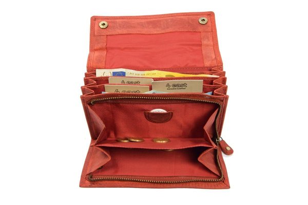4 East Catering Wallet - Red Catering Wallet - Waiter Purse - RFID Protection Hospitality Wallet - 14 Card Holder & Coin Pocket 4 East Catering Wallet - Red Catering Wallet - Waiter Purse - RFID Protection Hospitality Wallet - 14 Card Holder & Coin Pocket