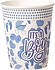 Gerimport Party Cups Boys 250 Ml Paper Blue 8 Pieces