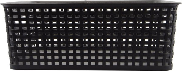 Merkloos 4 X Storage basket - Storage tray - Black storage 32 x 27 x 15 cm Rattan Merkloos 4 X Storage basket - Storage tray - Black storage 32 x 27 x 15 cm Rattan