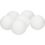 Merkloos Ping Pong balls - 6 pieces - Ping pong balls  -white- Table tennis table ball Merkloos Ping Pong balls - 6 pieces - Ping pong balls  -white- Table tennis table ball