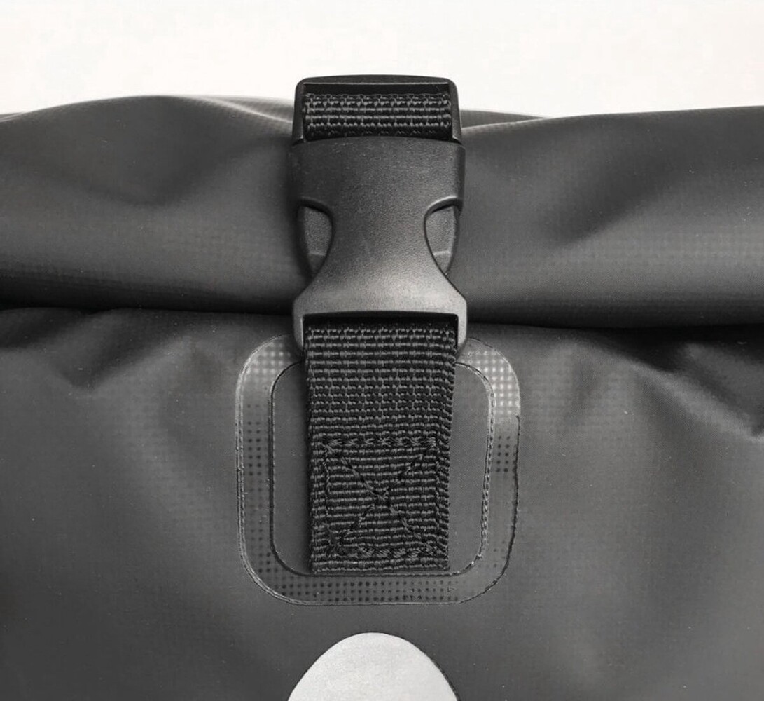 Bicky Bernard  Single Pannier | Backpack | Extremely strong 100% Waterproof | Bicycle bag, Shoulder bag in 1 | 21 Liter Single Pannier 21 Liter - Pannier Shoulder Bag - Shoulder Bag Pannier - Pannier Single 21 Liter - Pannier Single Black