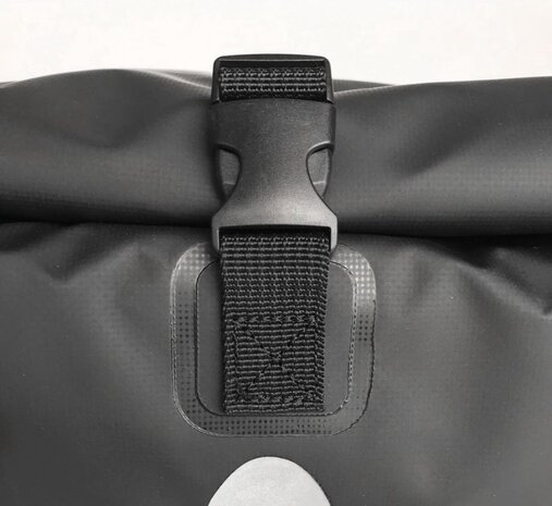 Bicky Bernard  Single Pannier | Backpack | Extremely strong 100% Waterproof | Bicycle bag, Shoulder bag in 1 | 21 Liter Single Pannier 21 Liter - Pannier Shoulder Bag - Shoulder Bag Pannier - Pannier Single 21 Liter - Pannier Single Black