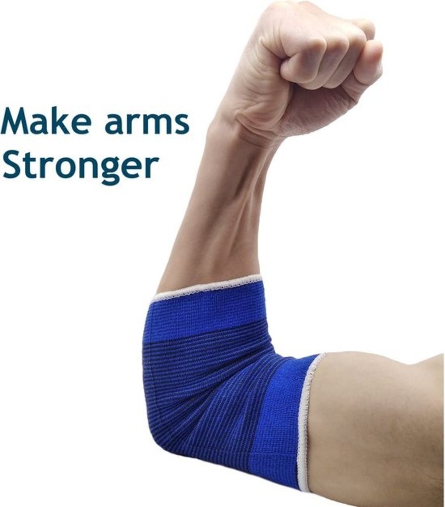 Discountershop Bandages Elbow pads size Small - 2 pieces - blue - Elbow brace elastic 2 pieces Discountershop Bandages Elbow pads size Small - 2 pieces - blue - Elbow brace elastic 2 pieces