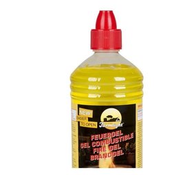 Merkloos Brandgel Fles - 1 Liter - geel Merkloos Brandgel Fles - 1 Liter - geel