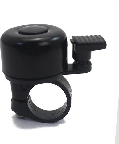 Merkloos Fietsbel universeel 2 stuks - zwart - 25mm Merkloos Fietsbel universeel 2 stuks - zwart - 25mm