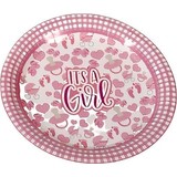 Gerimport Gerimport Party Plates Girls 18 Cm Paper Pink 8 Pieces