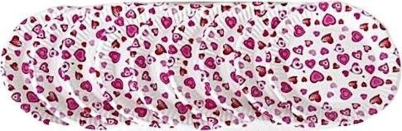 Gerimport Gerimport Feestborden Love 23 Cm Papier Wit/roze 10 Stuks